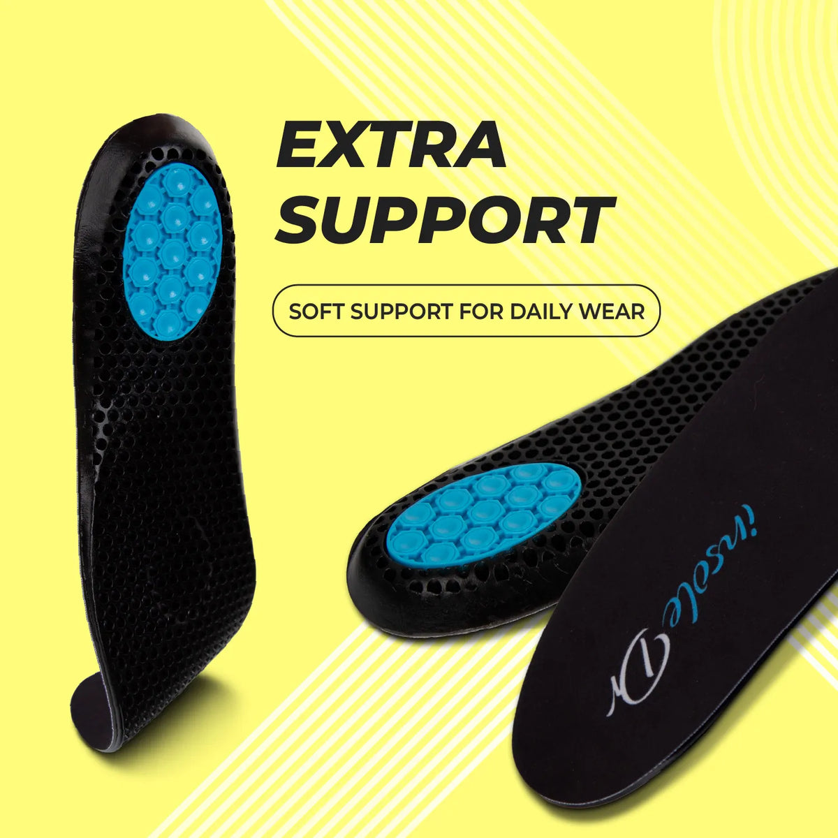 Supporting Insole Poster Extra support – Insole Dr.